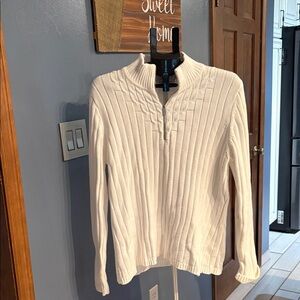 Liz Claiborne Cream Sweater